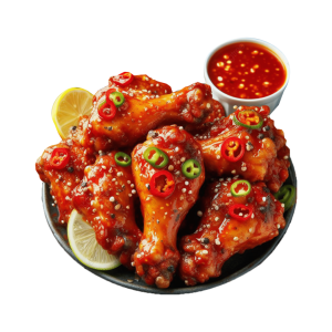 Spicy Chicken Wings (6pcs)